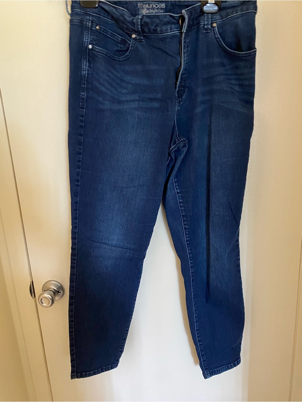 Maurices Dark Indigo High-Rise Jeans